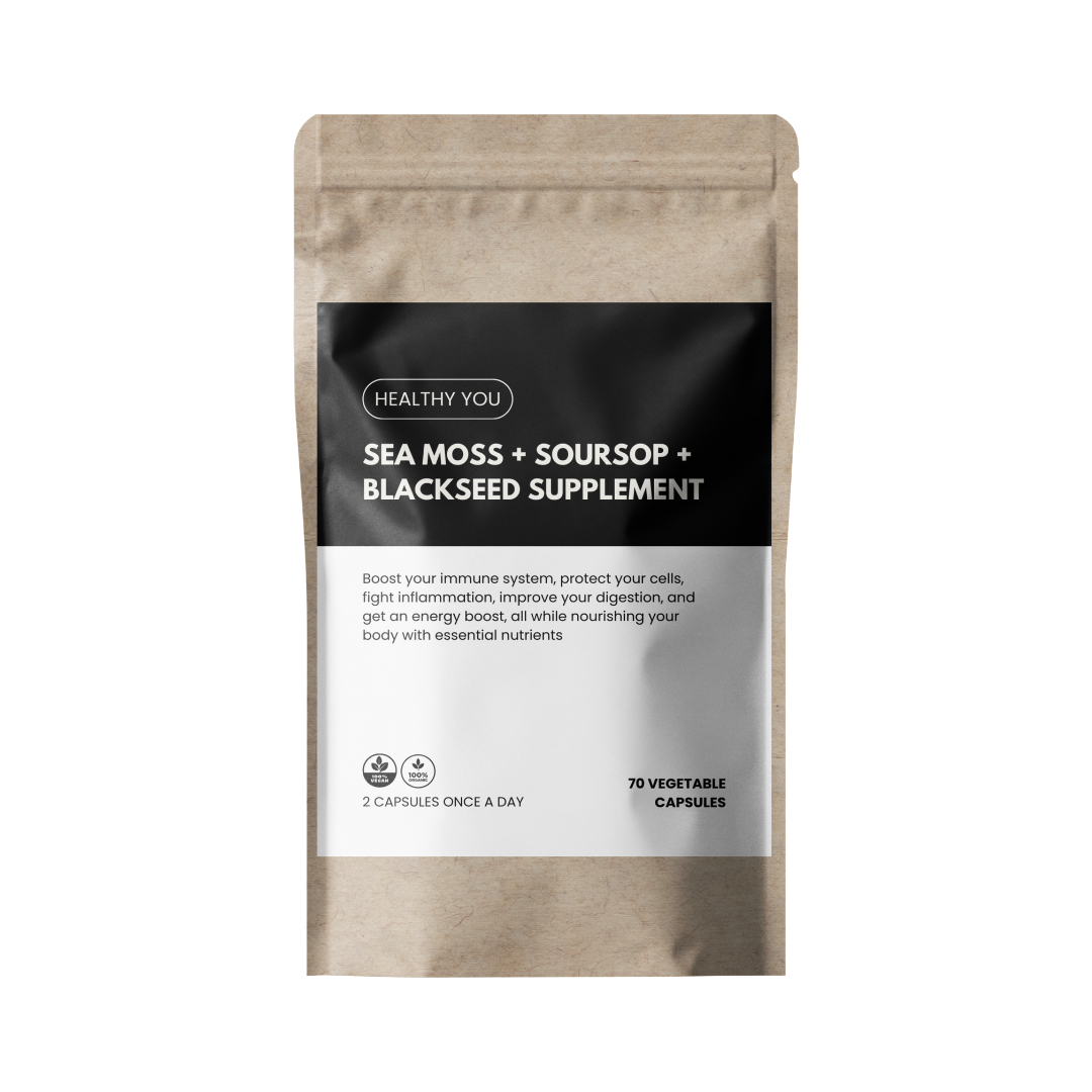 SEA MOSS + SOURSOP + BLACKSEED SUPPLEMENT